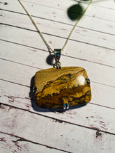 Load image into Gallery viewer, Picture Stone Jasper pendant set in sterling silver - necklace