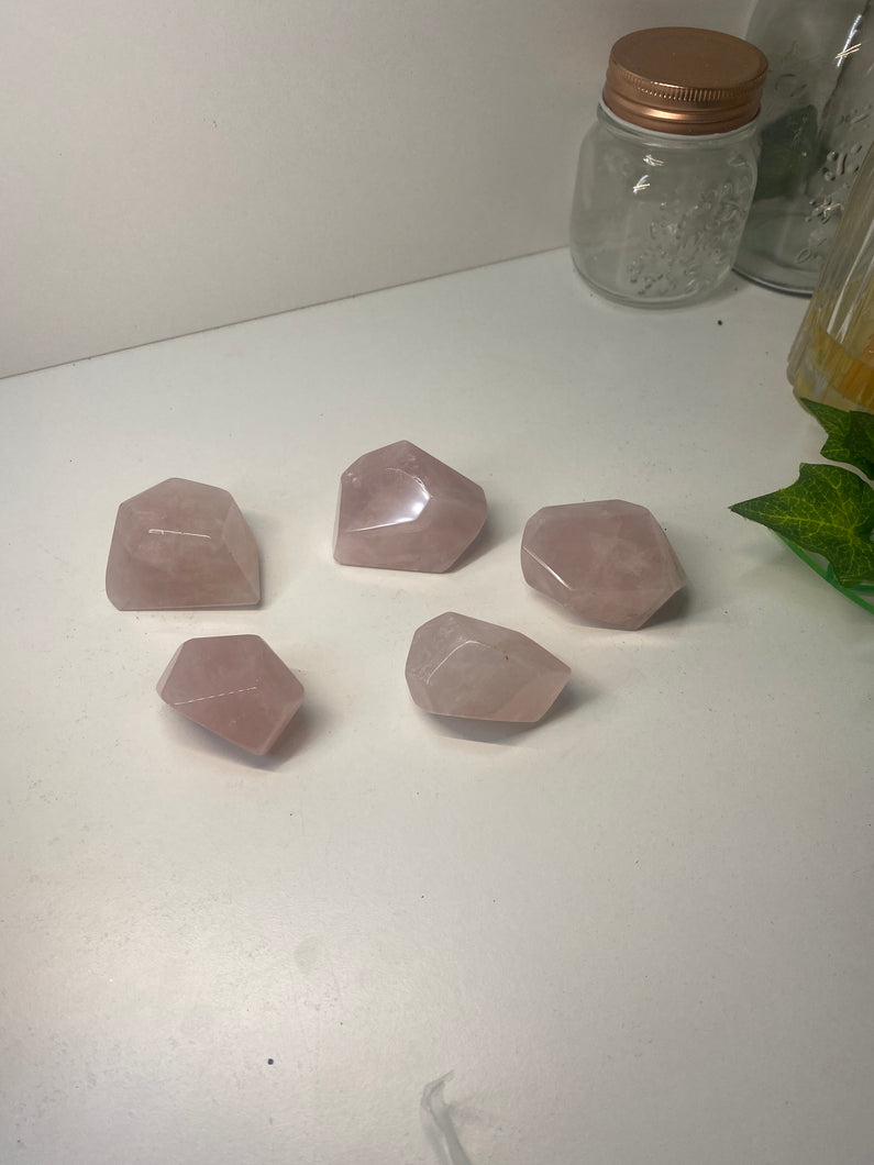 Polished Rose Quartz piece