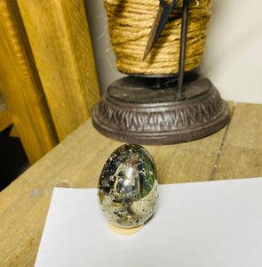 Pyrite egg