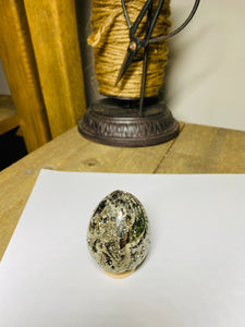 Pyrite egg