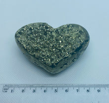 Load image into Gallery viewer, Pyrite love heart