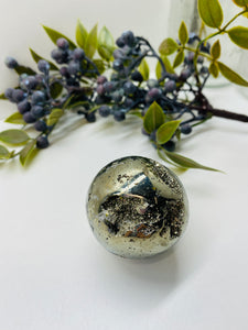 Pyrite sphere