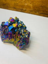 Load image into Gallery viewer, Rainbow coloured quartz Crystal Cluster