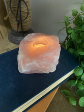 Load image into Gallery viewer, Rose Quartz tea light Candle Holder 65