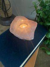 Load image into Gallery viewer, Rose Quartz tea light Candle Holder 71