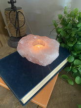 Load image into Gallery viewer, Rose Quartz tea light Candle Holder 73