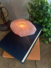 Load image into Gallery viewer, Rose Quartz tea light Candle Holder 88