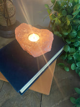 Load image into Gallery viewer, Rose Quartz tea light Candle Holder 89