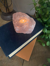 Load image into Gallery viewer, Rose Quartz tea light Candle Holder 91