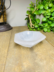 Selenite trinket bowl