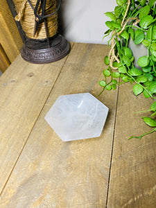 Selenite trinket bowl