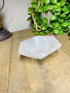 Selenite trinket bowl