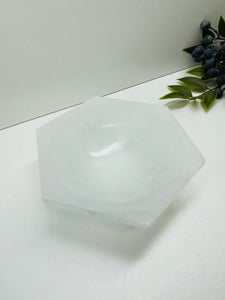 Selenite trinket bowl