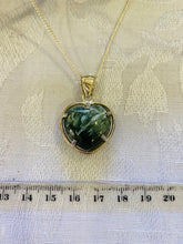 Load image into Gallery viewer, Seraphenite pendant set in sterling silver - necklace