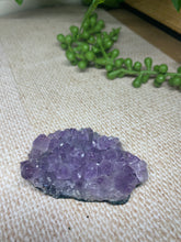 Load image into Gallery viewer, Small Amethyst Crystal cluster -  home décor or unique table piece